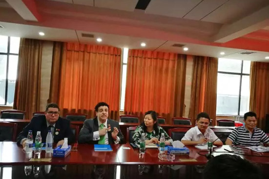 阿拉伯貿促會主席大海大使蒞臨凯发k8体育APP官方网站下载集團